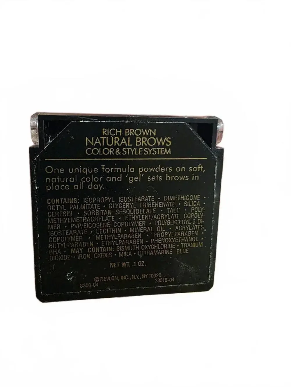 Vtg Rare Revlon Eyeshadow and Natural Brows Color & Style System Makeup Set